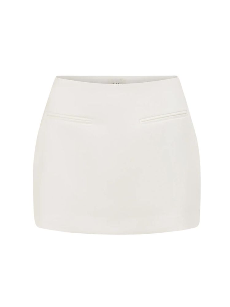 The best white micro skirt - Dissh - Ona white background