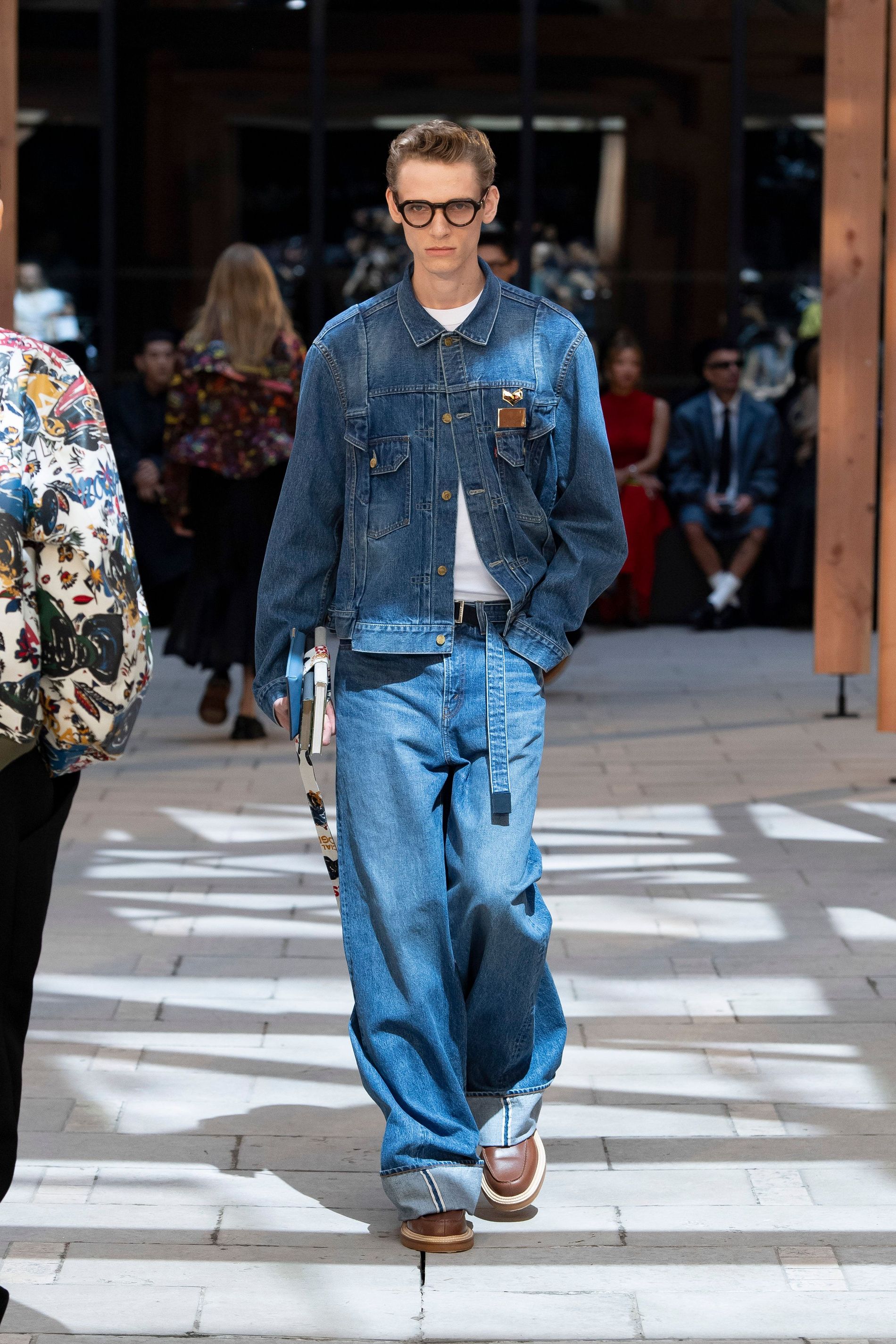Sacai teases upcoming collaboration with Levi's at SS25