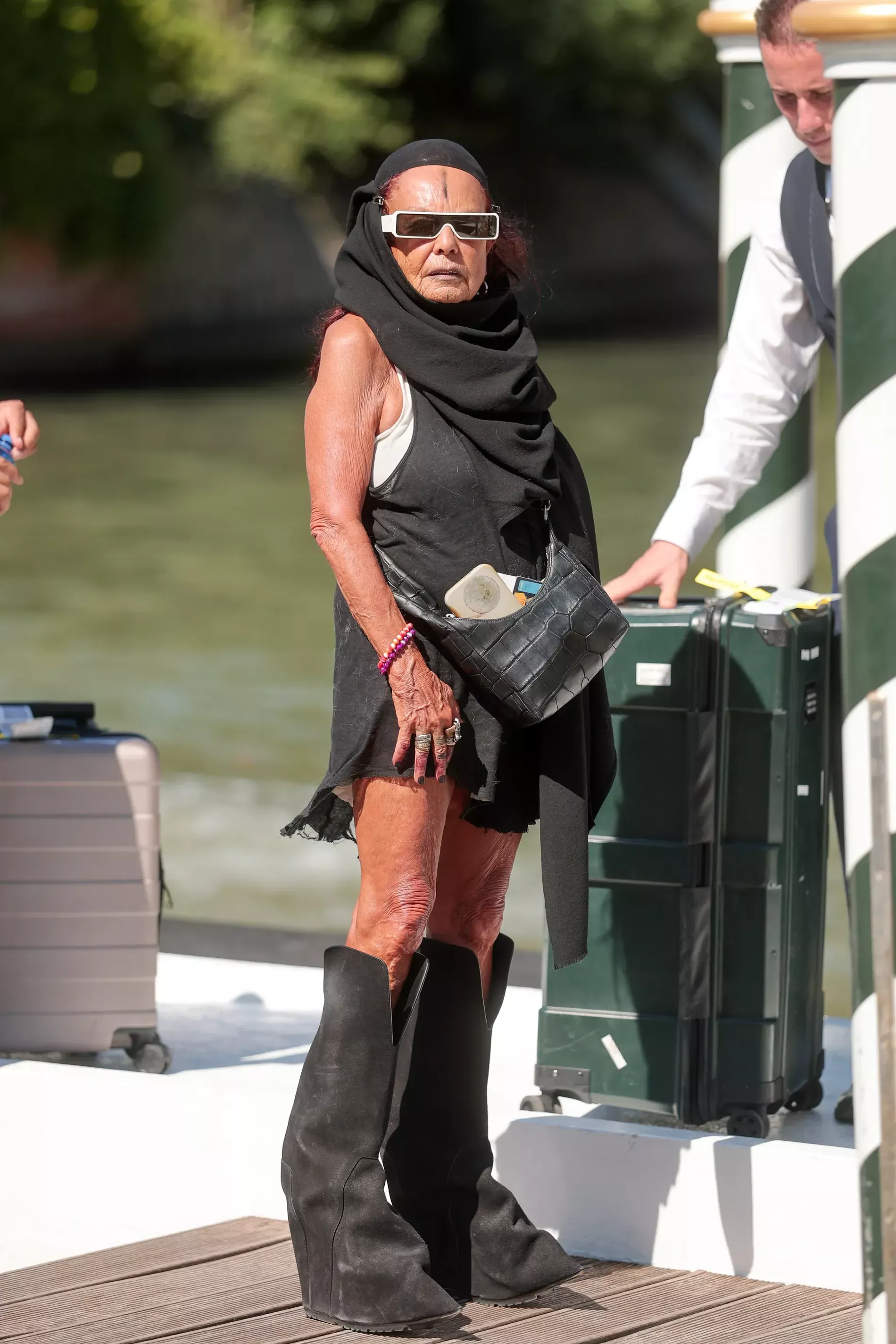 Michèle Lamy at Venic Film Festival