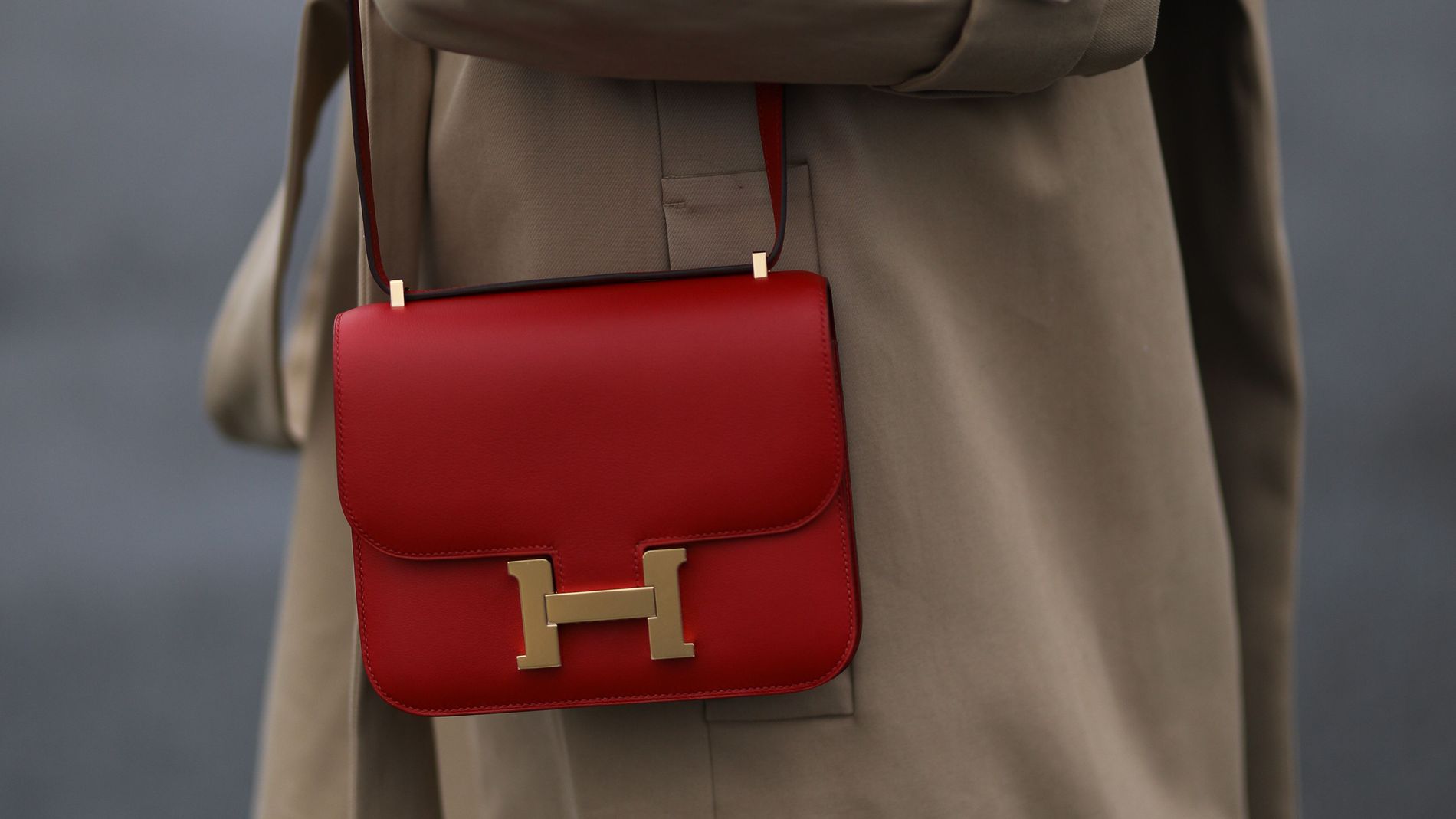 Hermes Red Bag