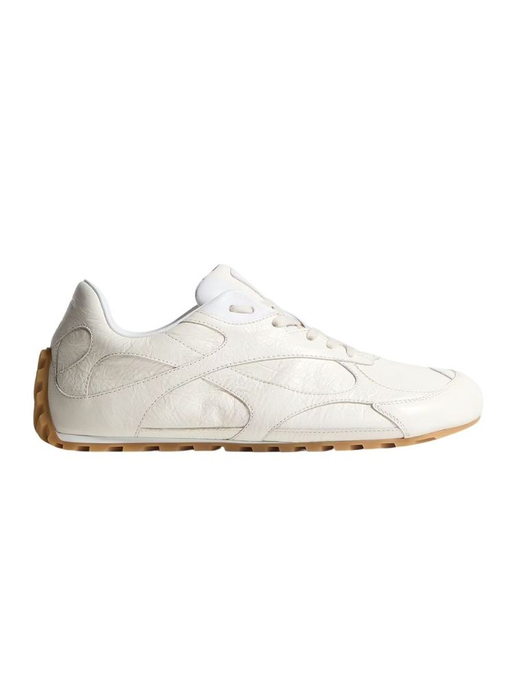 The best white leather sneakers - Bottega Veneta - On a white background