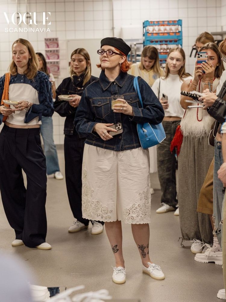 Attendee at Vogue Scandinavia X Copenhagen Studio breakfast