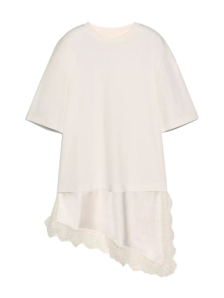 The best lace trim t-shirt - Lefties - On a white background