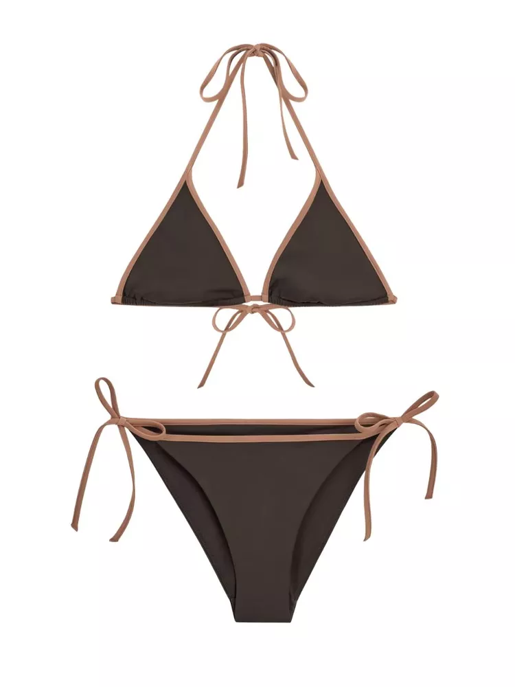 The best brown bikini - COS - On a white background