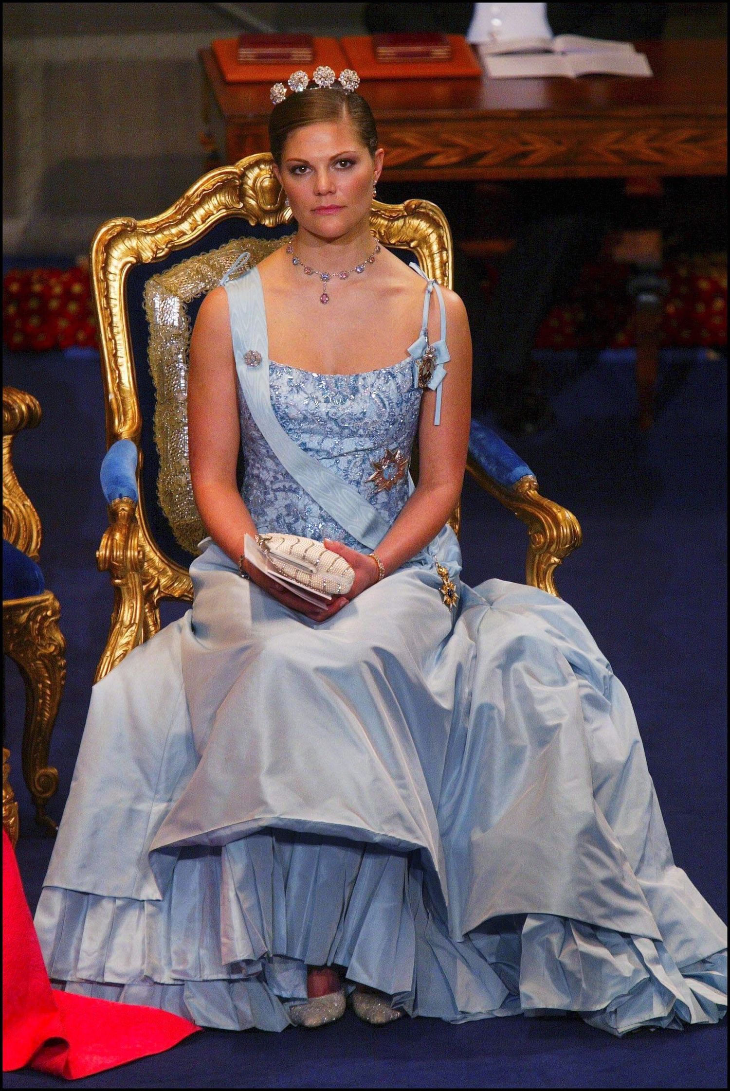 Crown princess Victoria of Sweden Nobel Ceremony