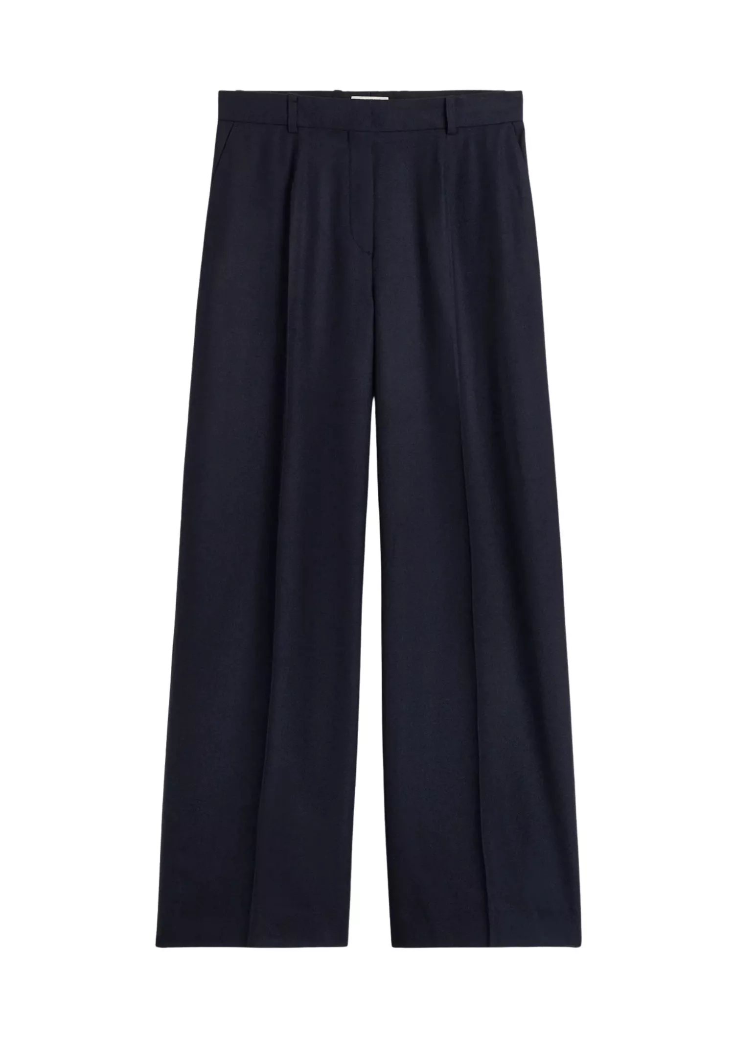 The best wide navy blue pants - Toteme - On a white background