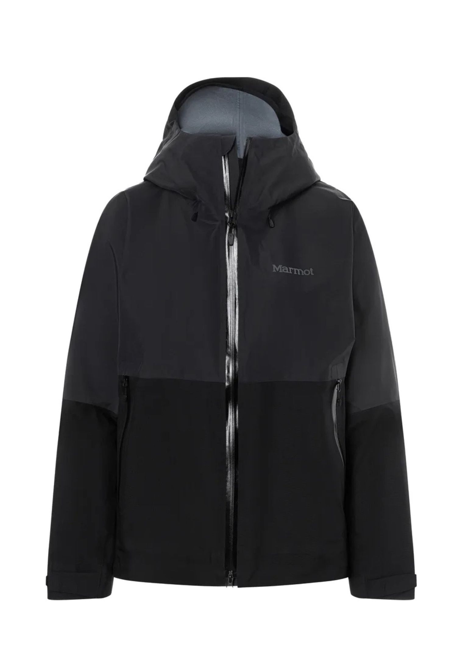 Marmot black and grey gore-tex jacket