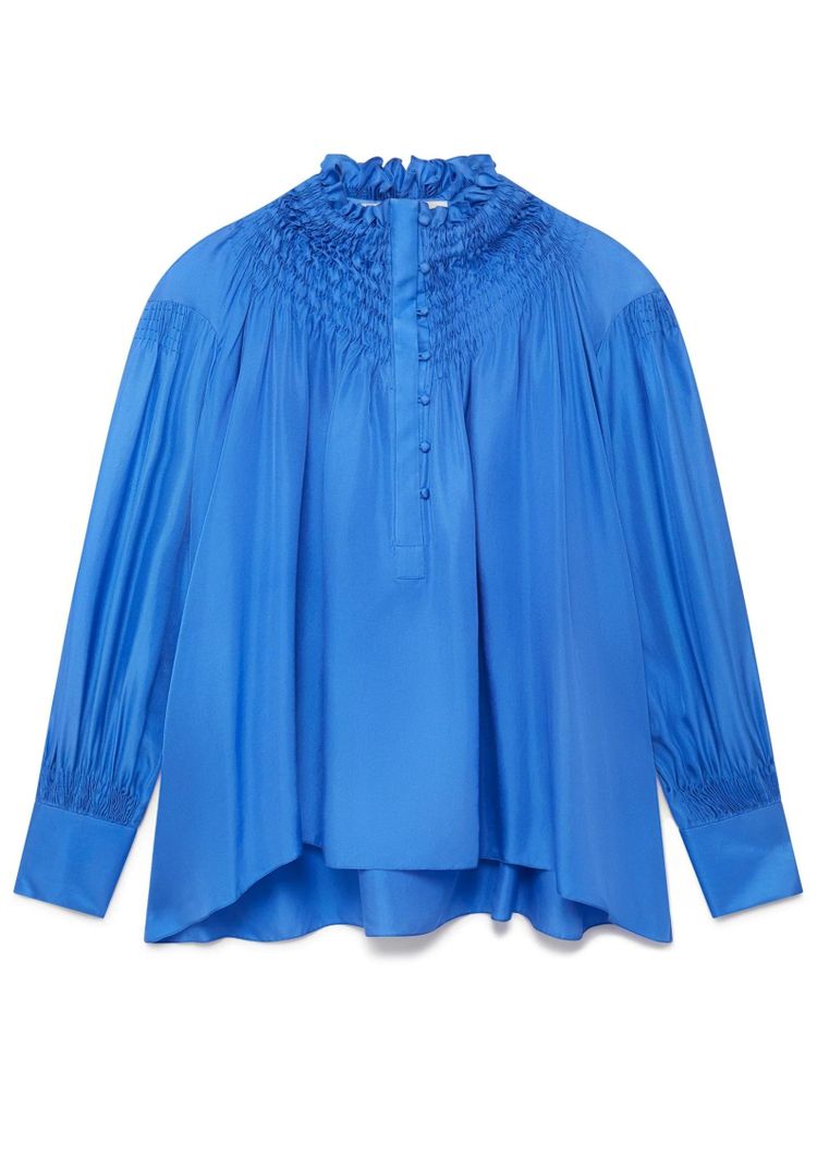 BLOUSE ITEA BLEUE