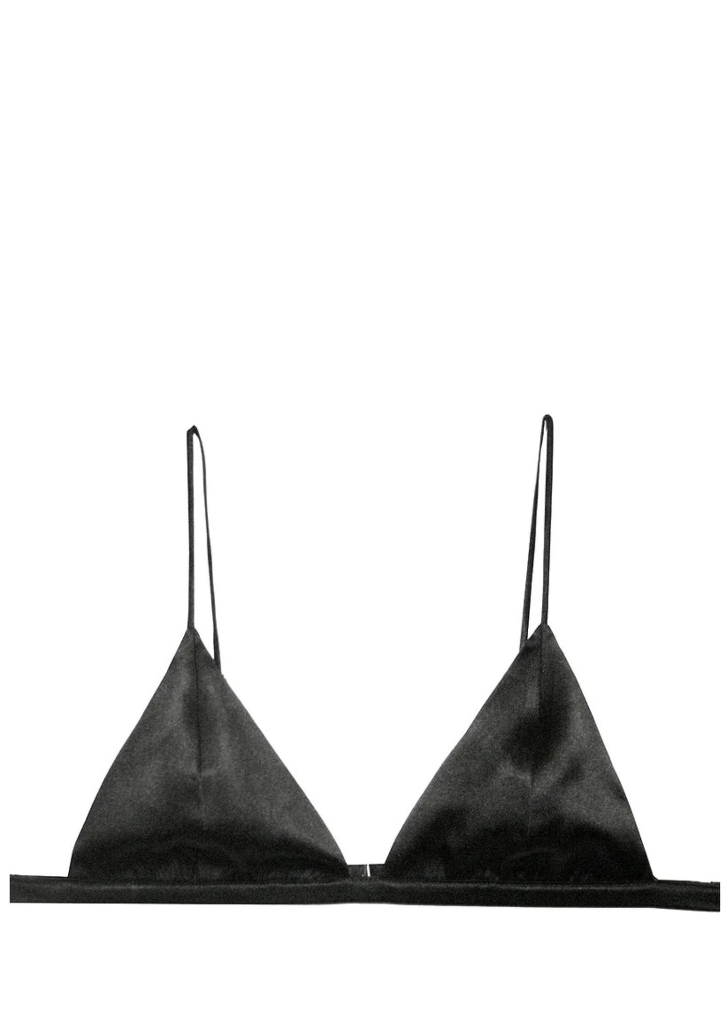 Silk wireless triangle bra