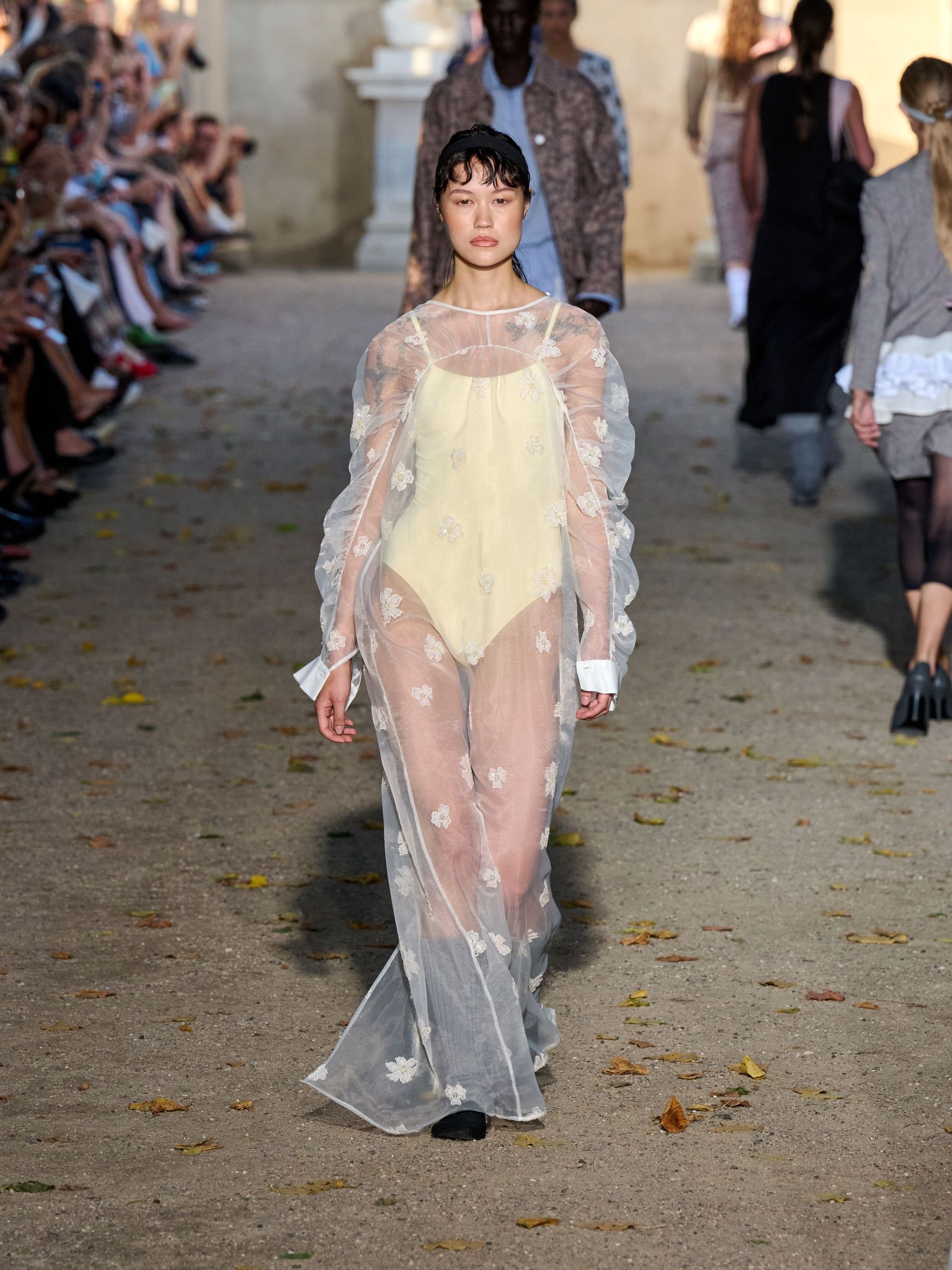 Model walking Baum und Pferdgarten SS27 Show - Copenhagen Fashion Week