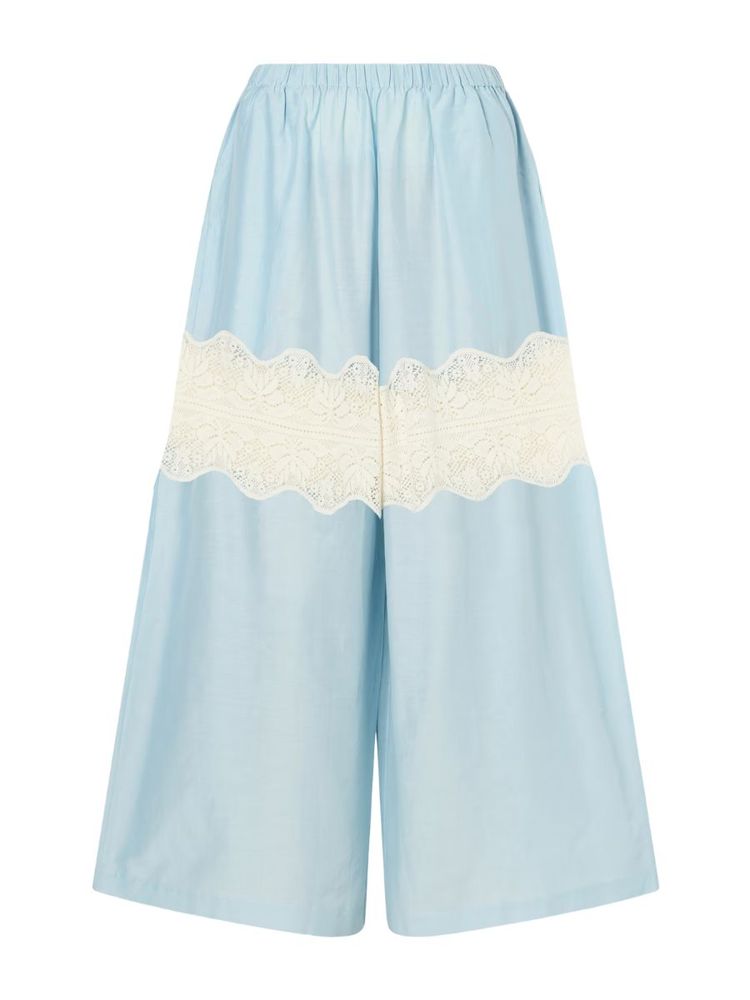 The best lace trim trousers - Alix of bohemia - On a white background