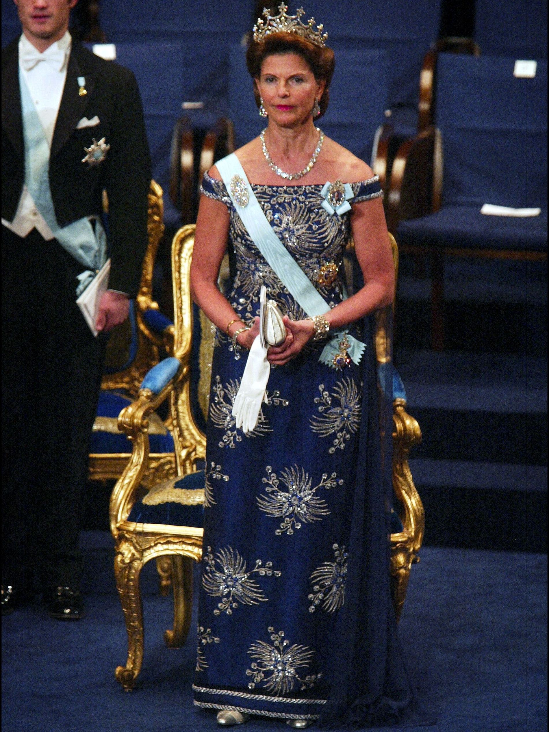 Queen Silvia of Sweden Nobel Ceremony