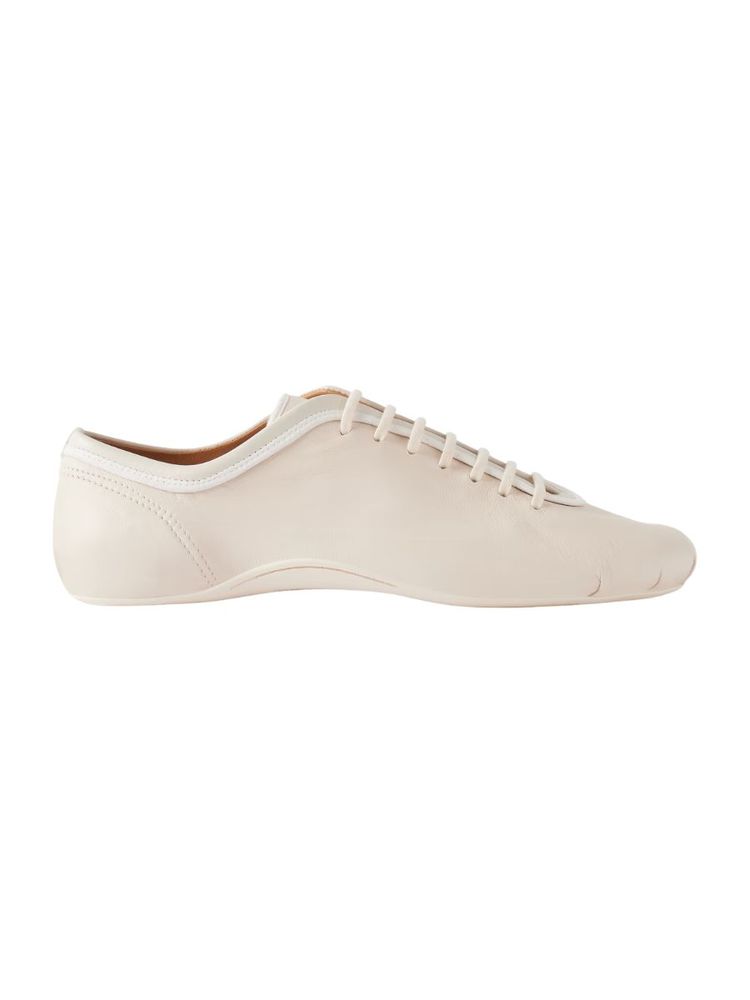 The best white low-profile sneakers by Dries Van Noten on a white background
