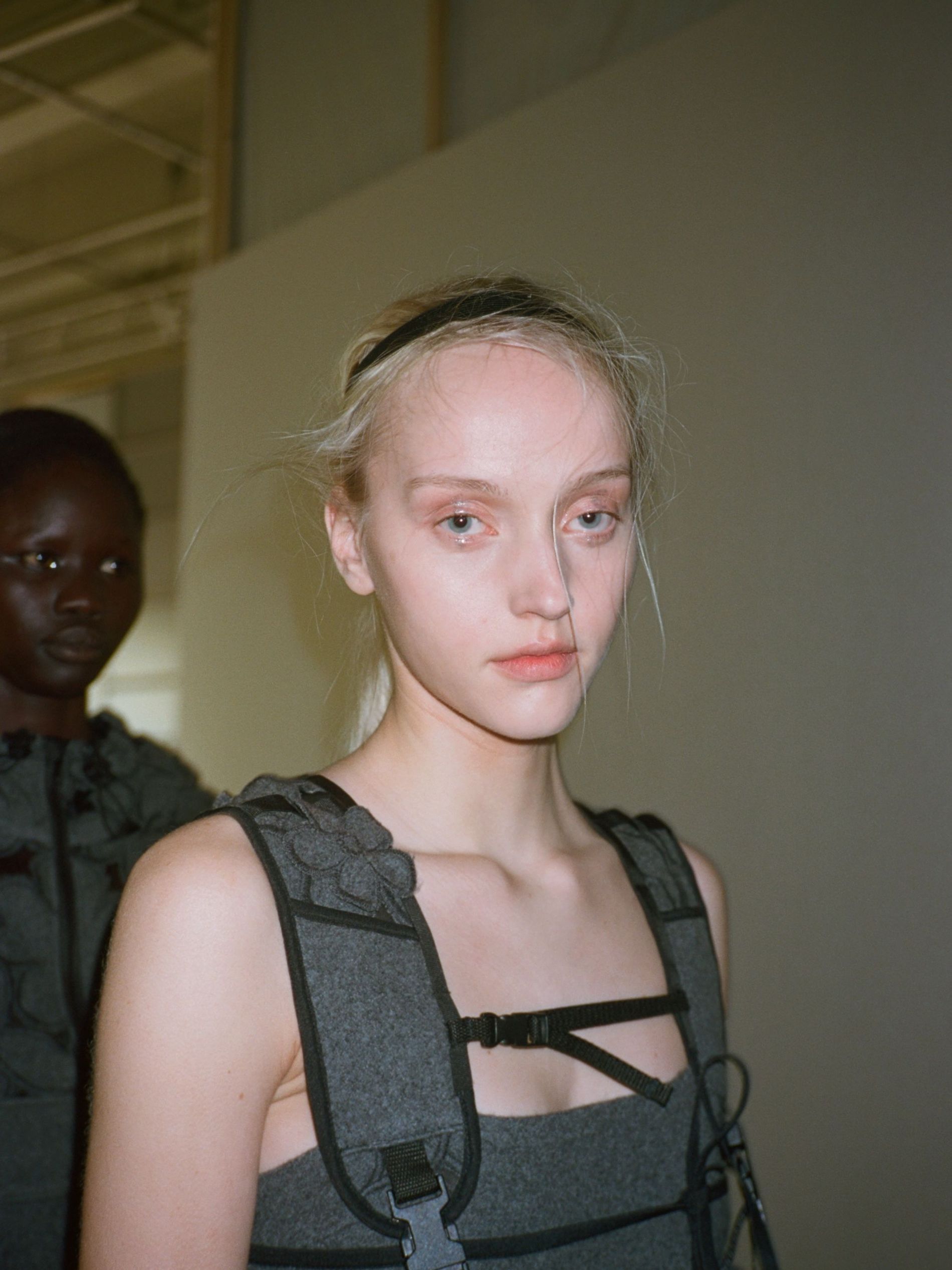 Cecilie Bahnsen autumn/winter '25 backstage beauty