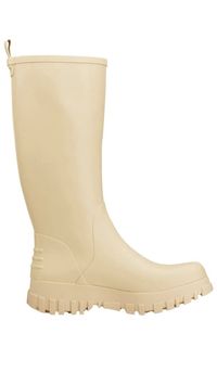 Ladies' Oat Miranda Wide Calf Rubber Rain Boots