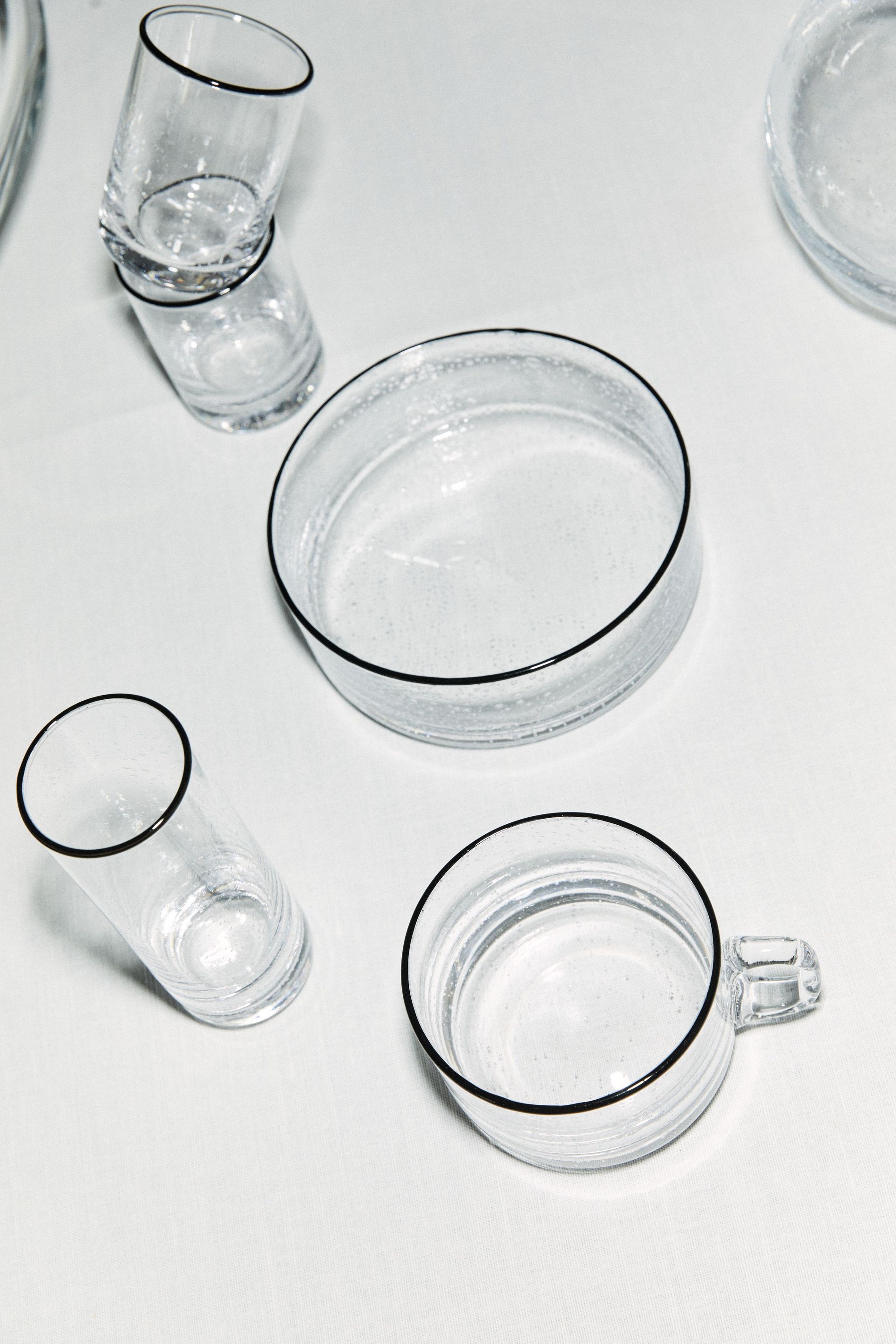 Glassware from Sophia Roe's interior collaboration,