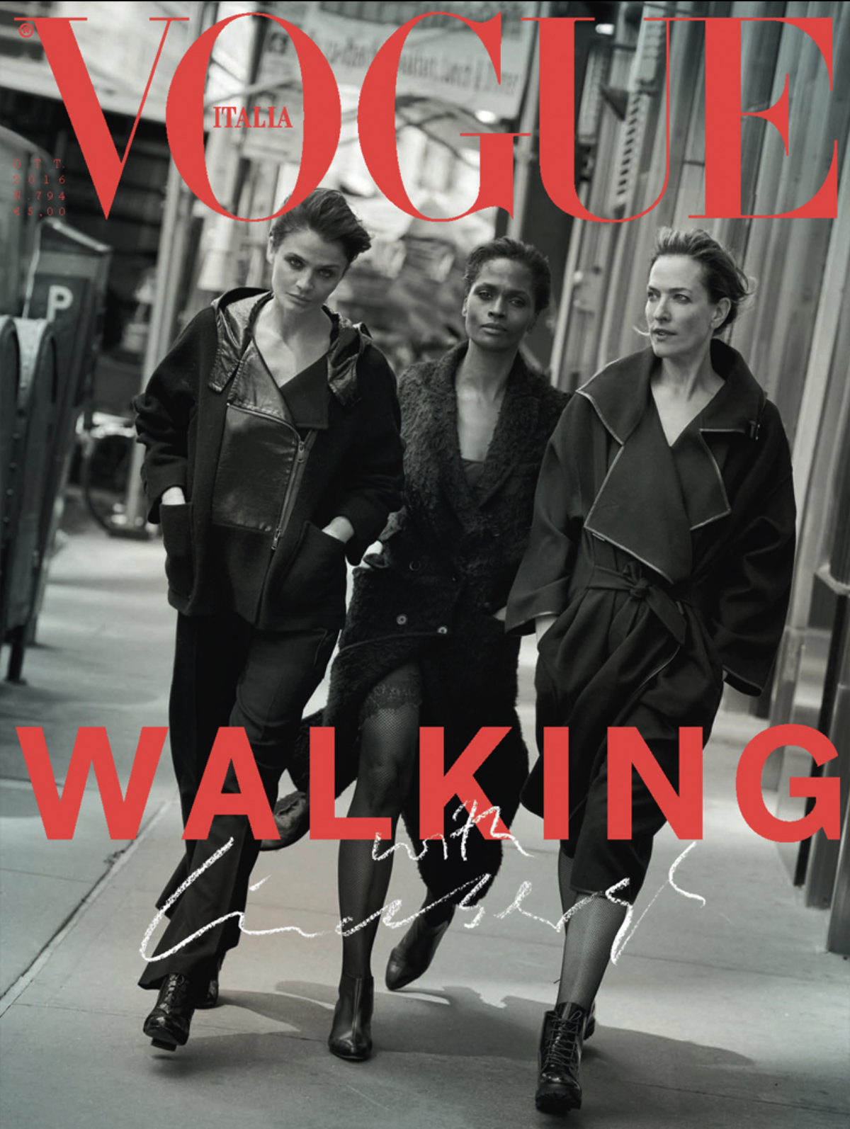 Vogue Italia October 2016 by Peter Lindbergh