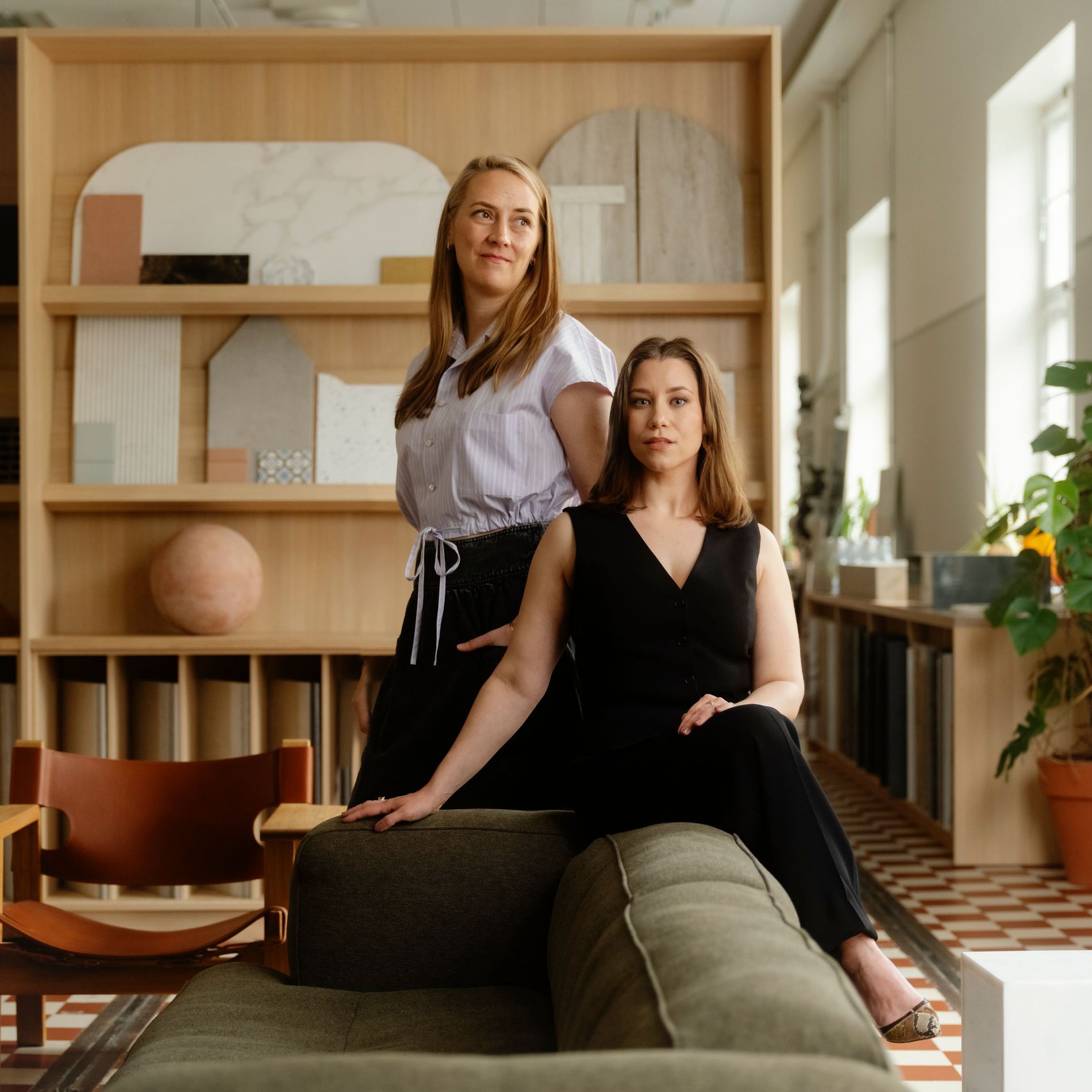 ABL-Laatat CEO Maria Silvast and Kauas Creative COO Janita Suojanen