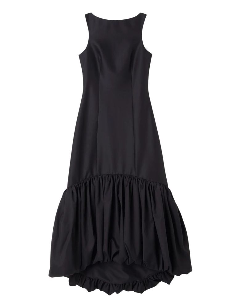The best black sculptural dress - Rohe - On a white background