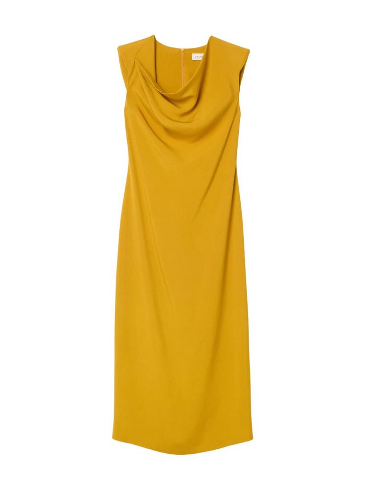 The best structured yellow dress - Dagmar - On a white background