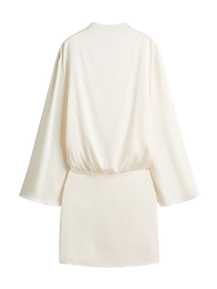 The best affordable silk mini dress - H&M - On a white background
