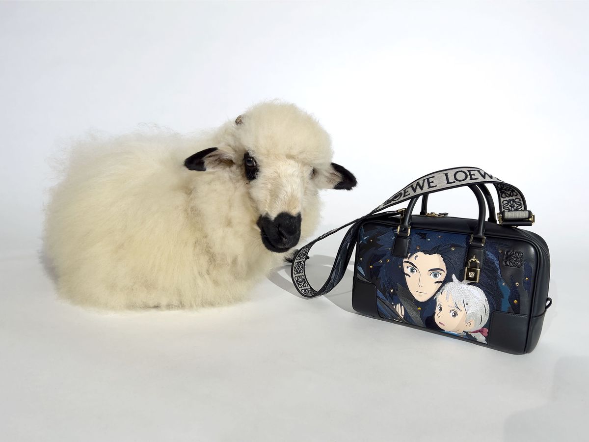 Shearling sheep best sale bag by loewe