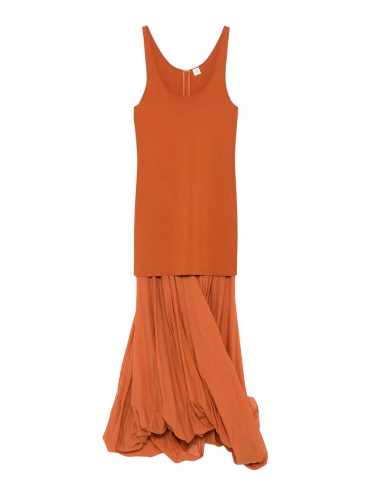 The best orange dress - Toteme - On a white background