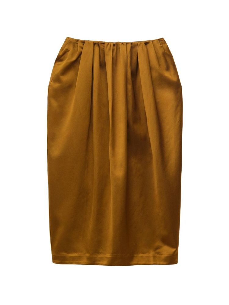 The best silk midi skirt - & Other Stories - On a white background