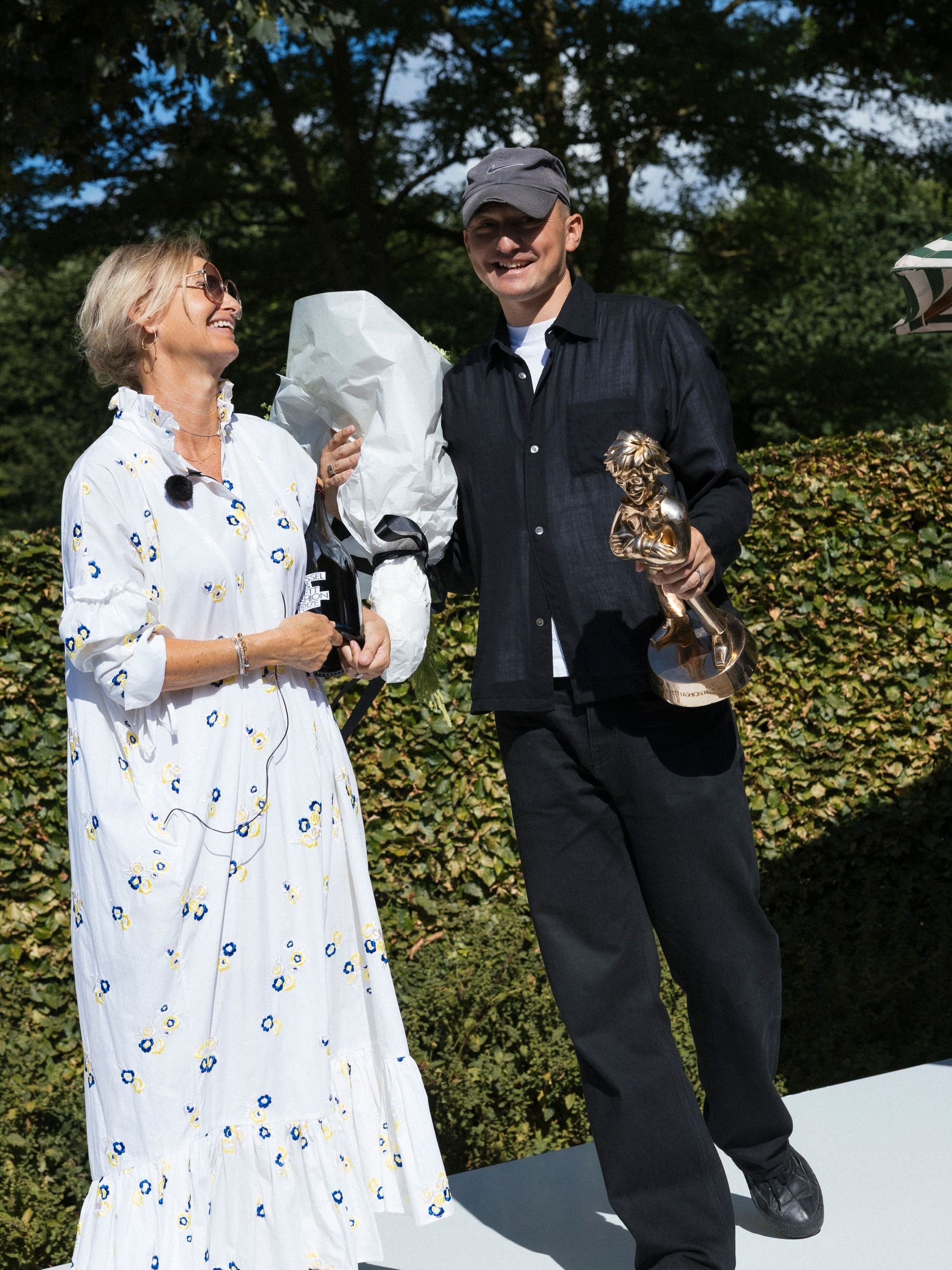 Frederik Berner Kühl receiving the 2026 Wessel & Vett Prize