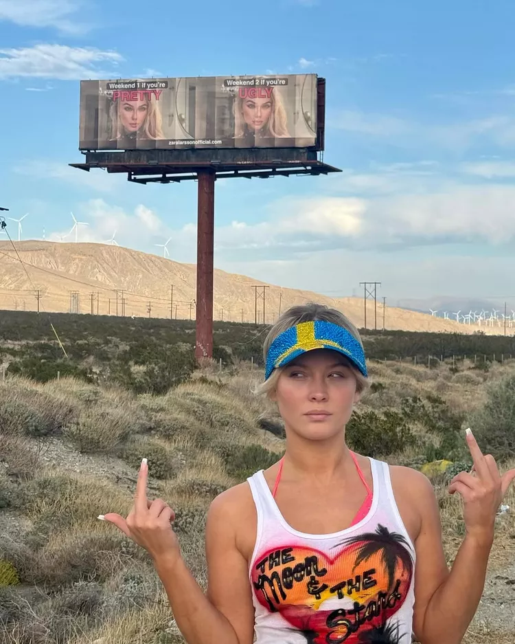 Zara Larsson at Coachella 2025