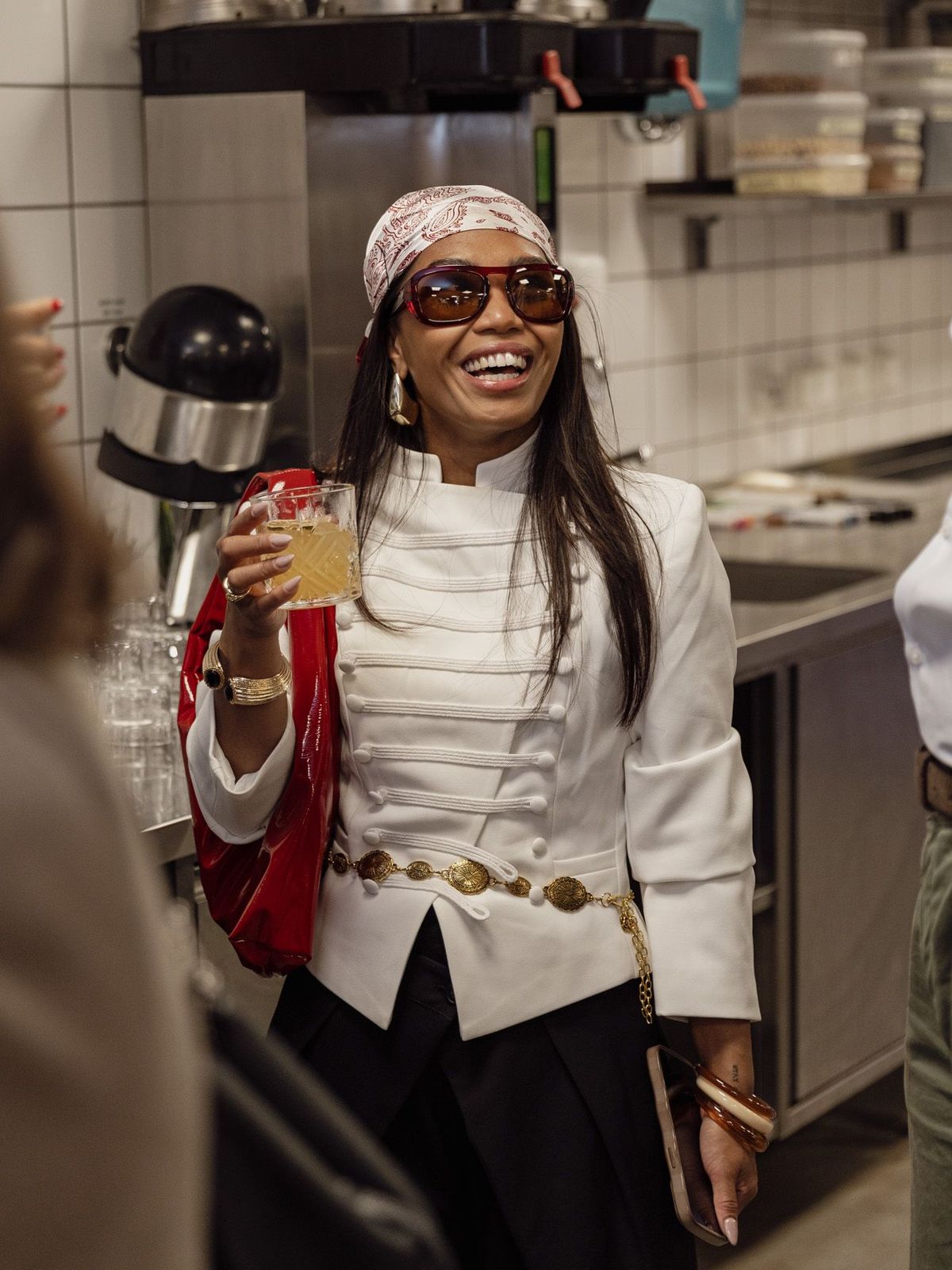 Attendee at Vogue Scandinavia X Copenhagen Studio Breakfast