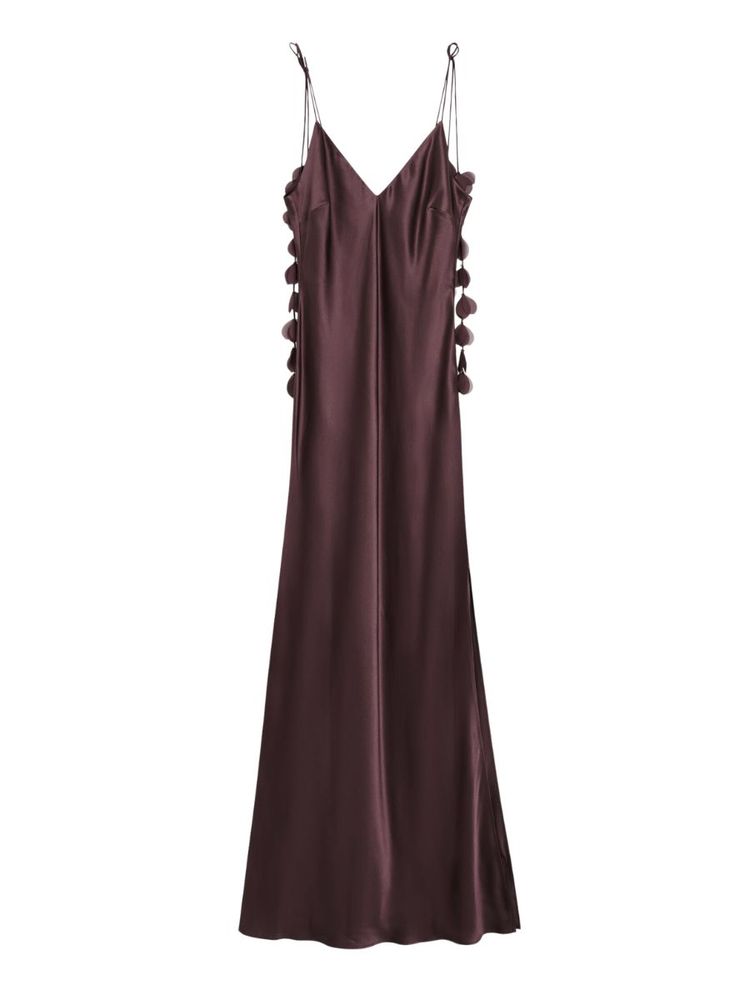 The best purple slip dress - Malene Birger - On a white background