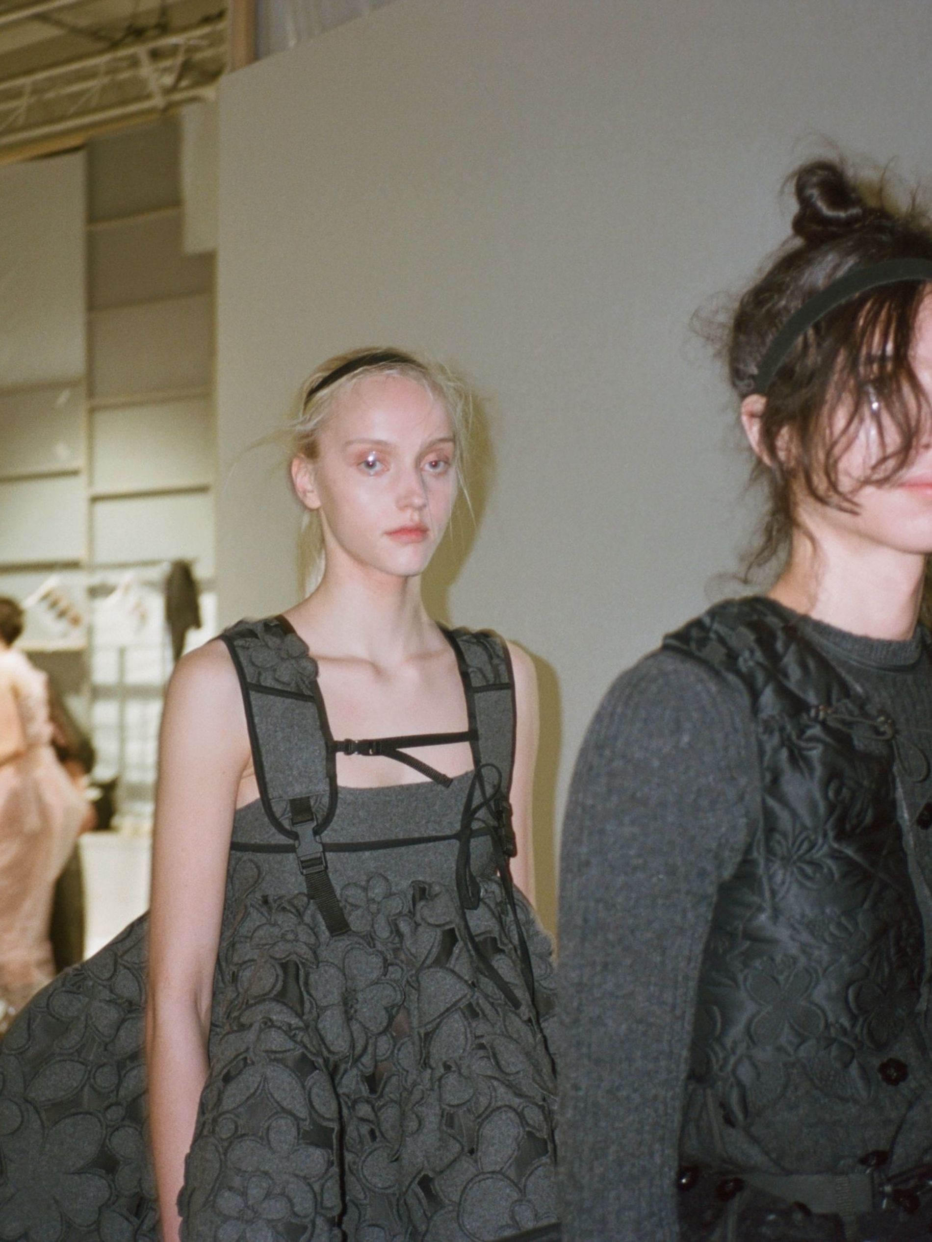 Cecilie Bahnsen autumn/winter '25 backstage beauty