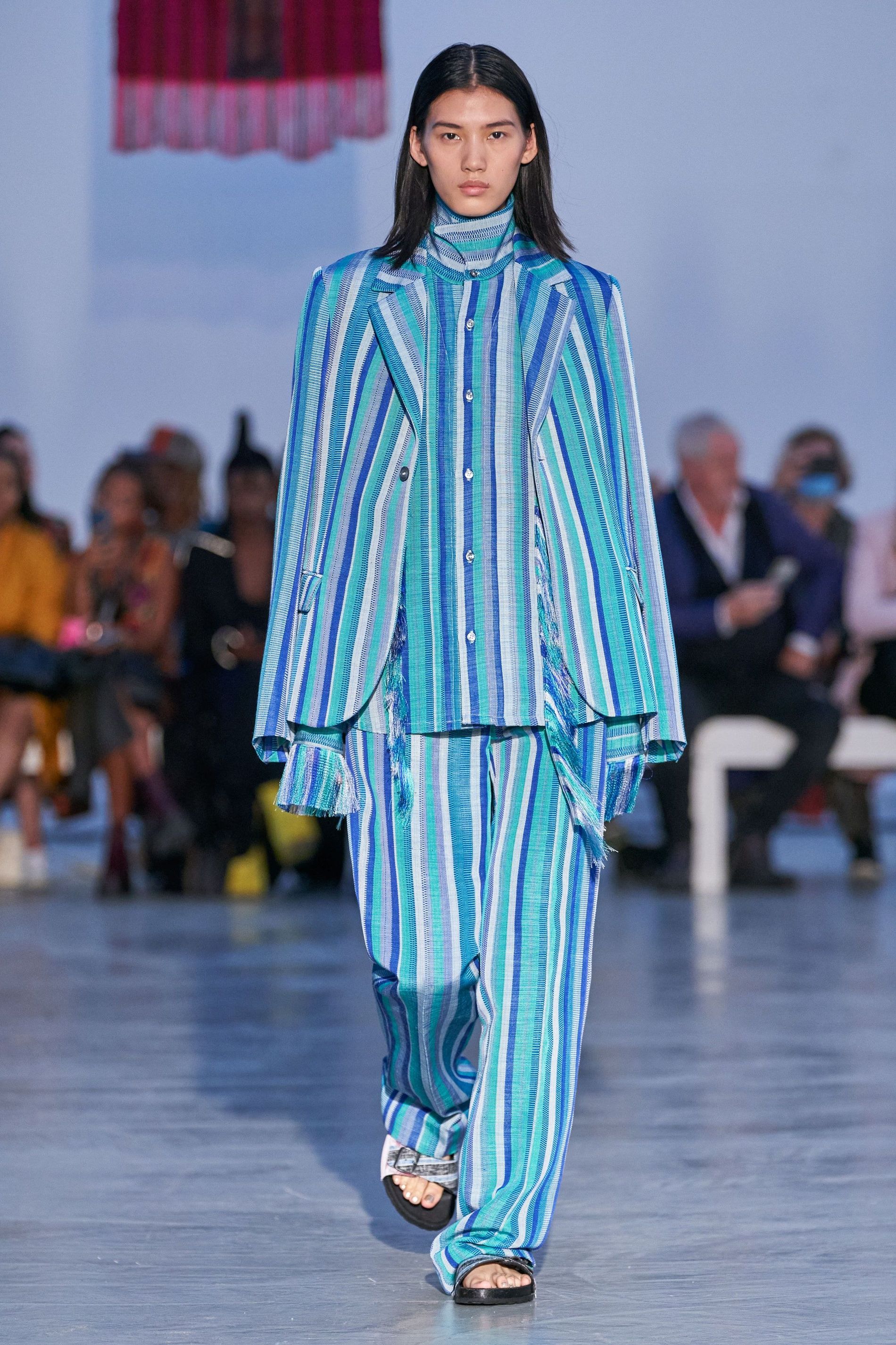 PFW: Vibrant Blues for Louis Vuitton