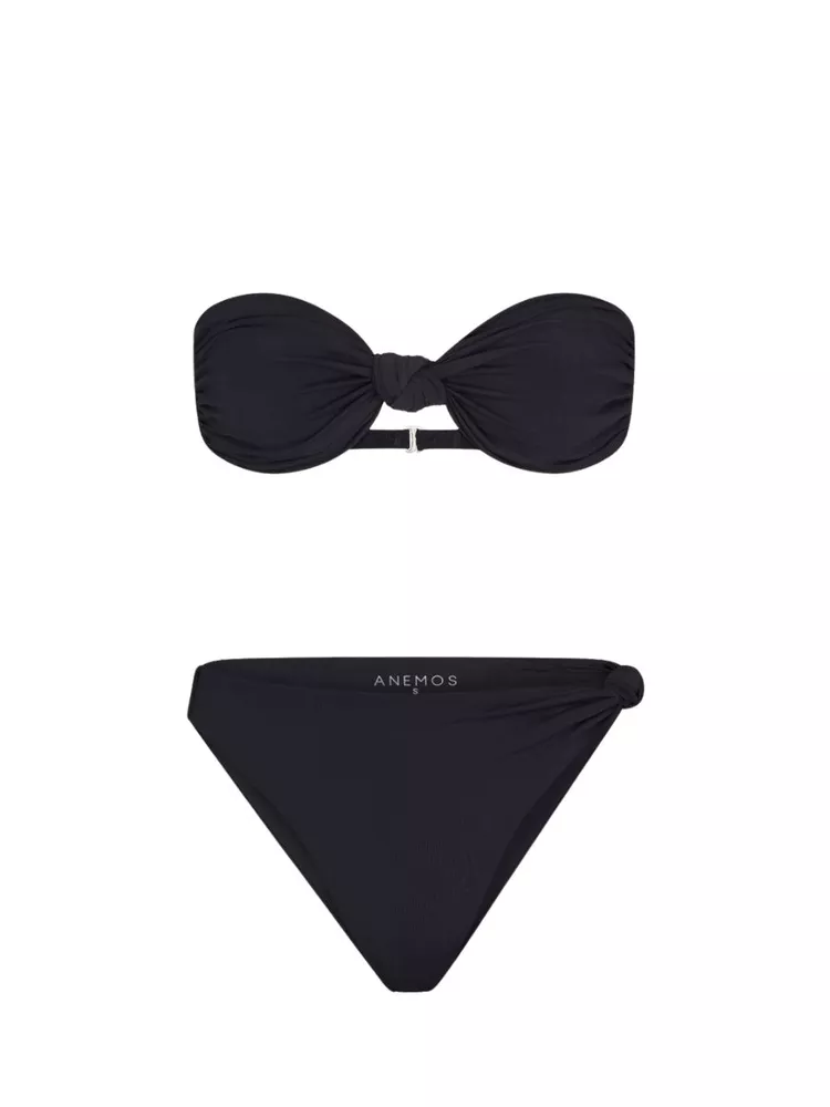 The best black knot bikini - Anemos - On a white background