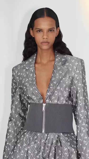 Ganni cactus dress online