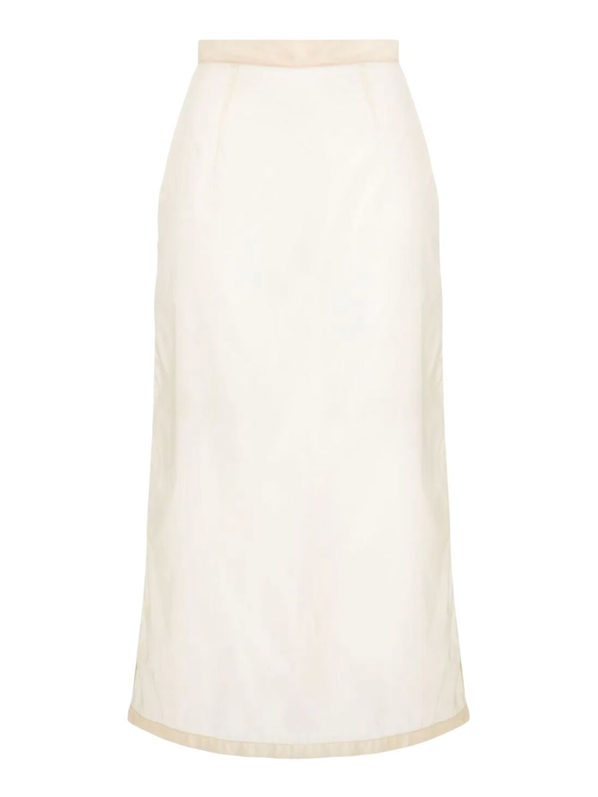Fashion And Versatile High Waisted Ice Silk Skirt For Summer main image 1