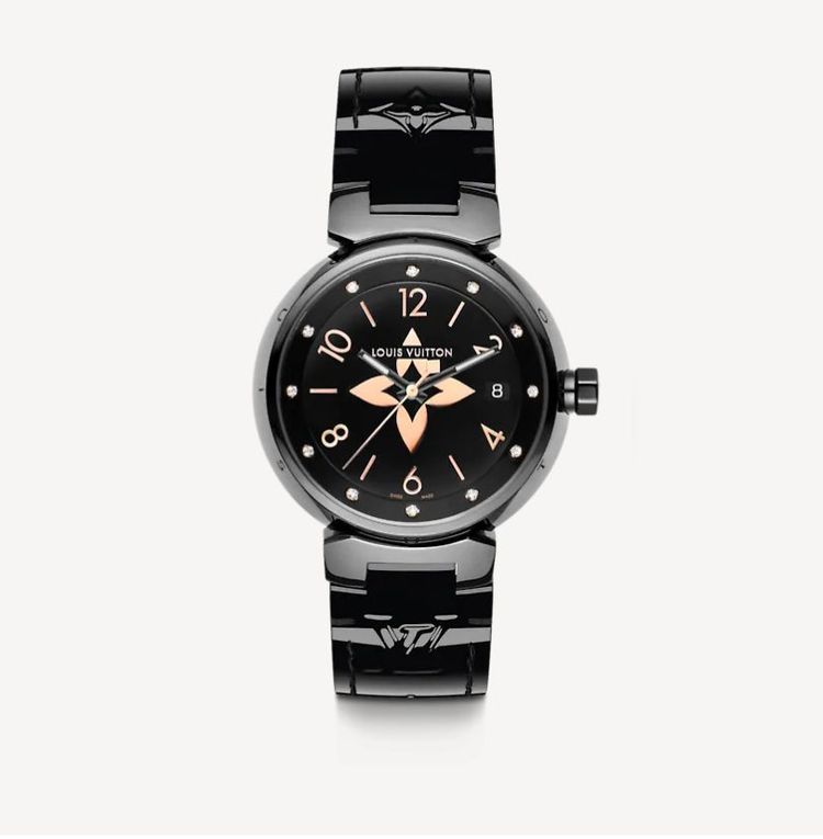 Louis Vuitton Tambour All Black 34mm