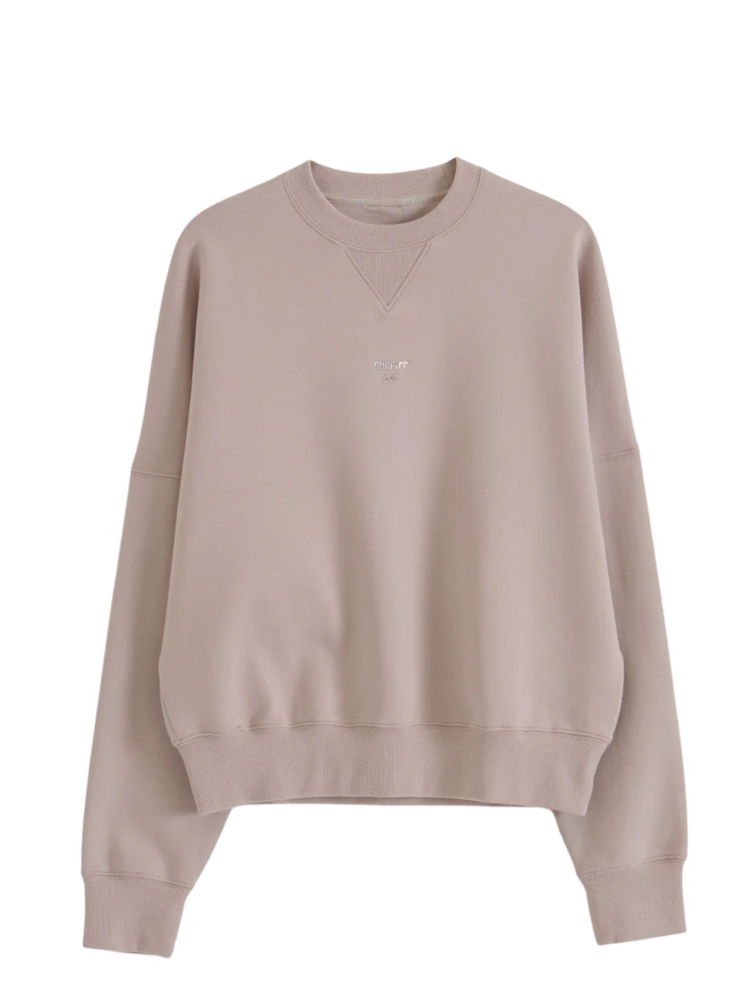 Beige running sweatshirt