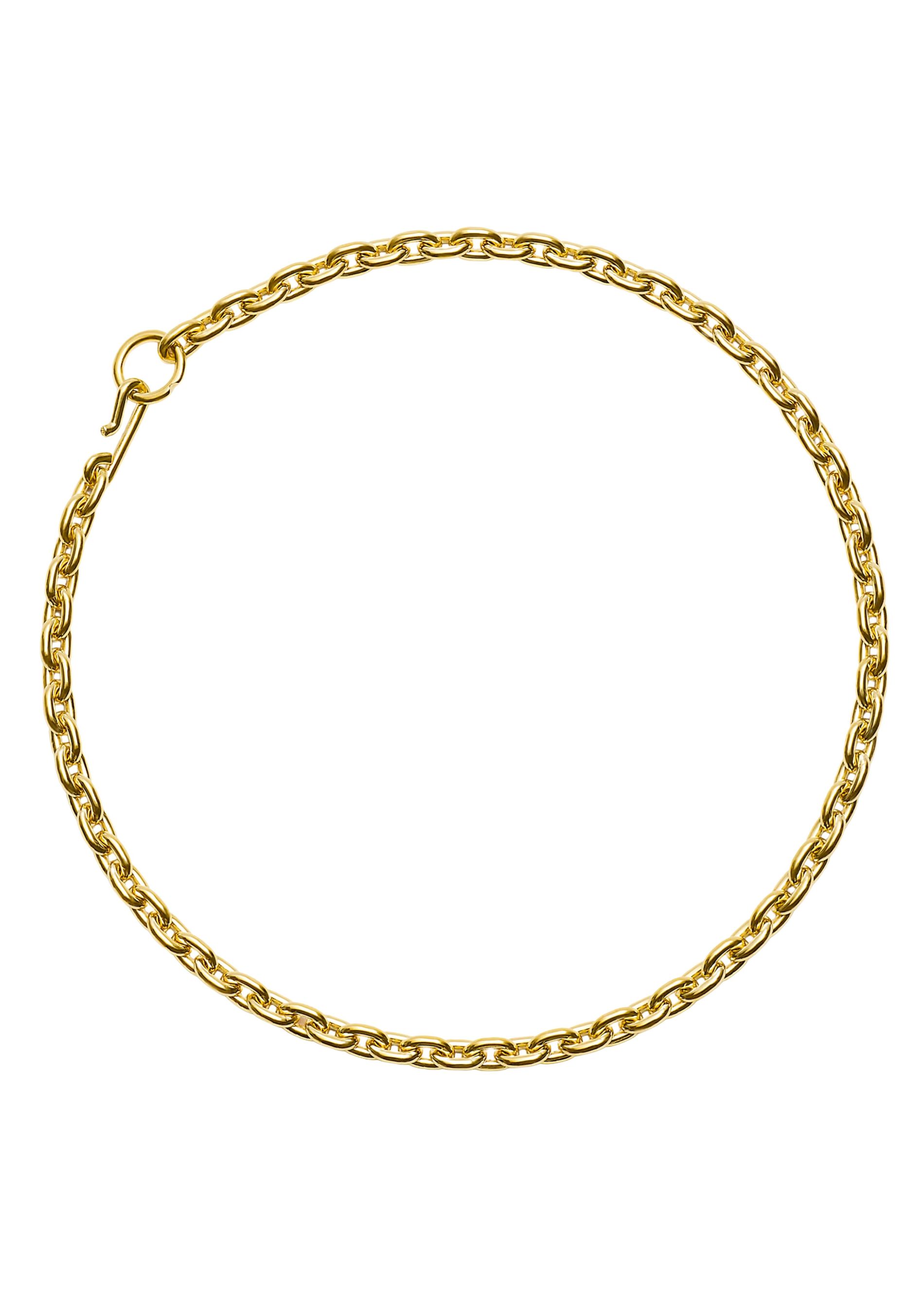Gold chain neckless