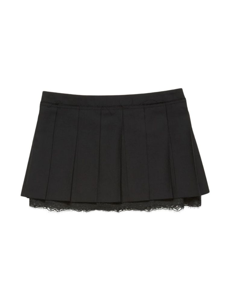 The best mini pleated skirt - Acne Studios - On a white background