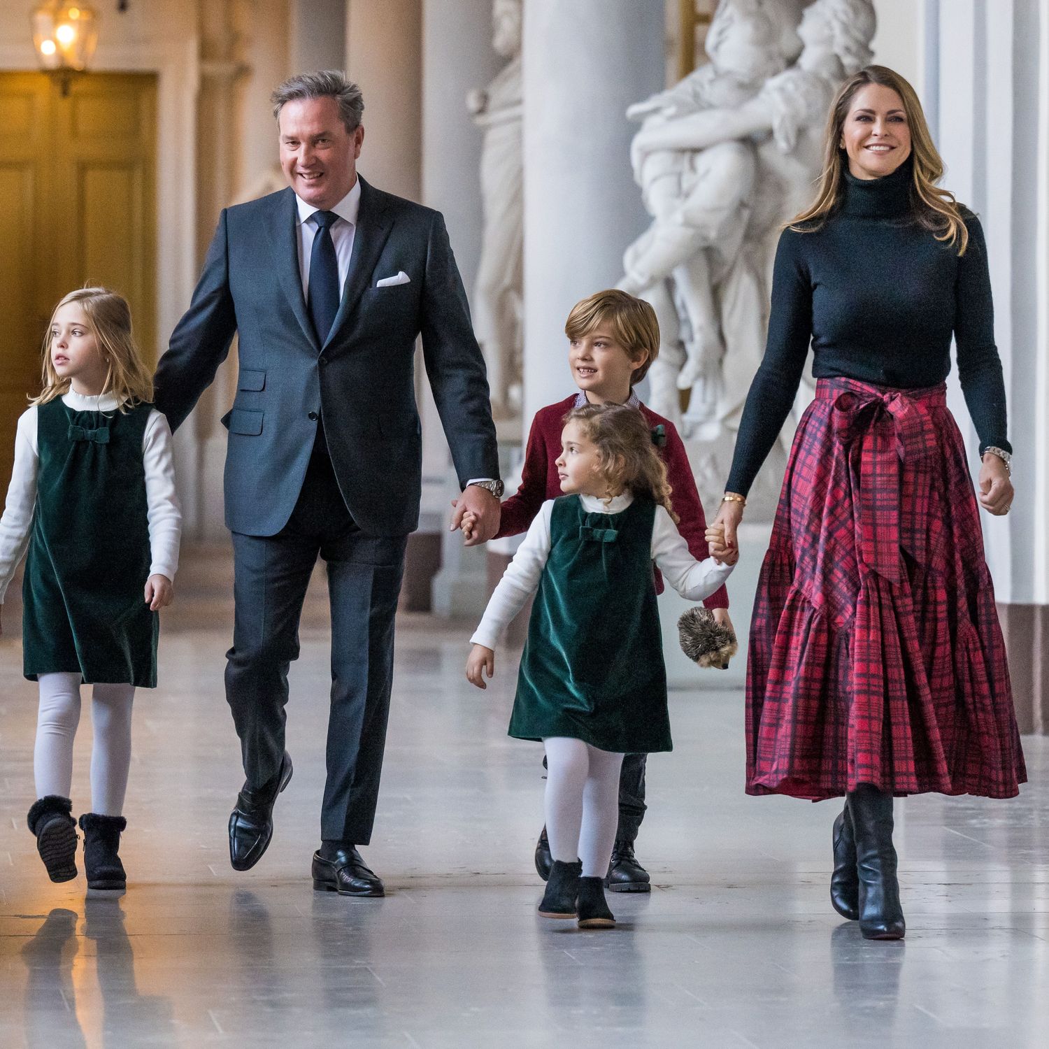 Princess Madeleine wore a festive plaid skirt for this royal Christmas outing Vogue Scandinavia