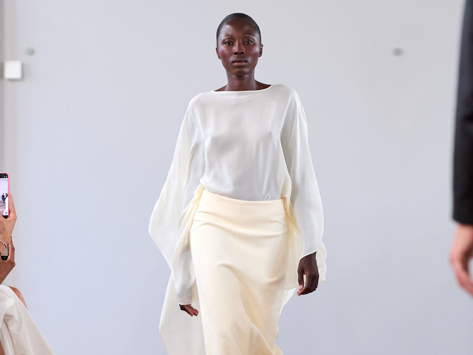 Model walks Almada Label AW26 - Copenhagen Fashion Week
