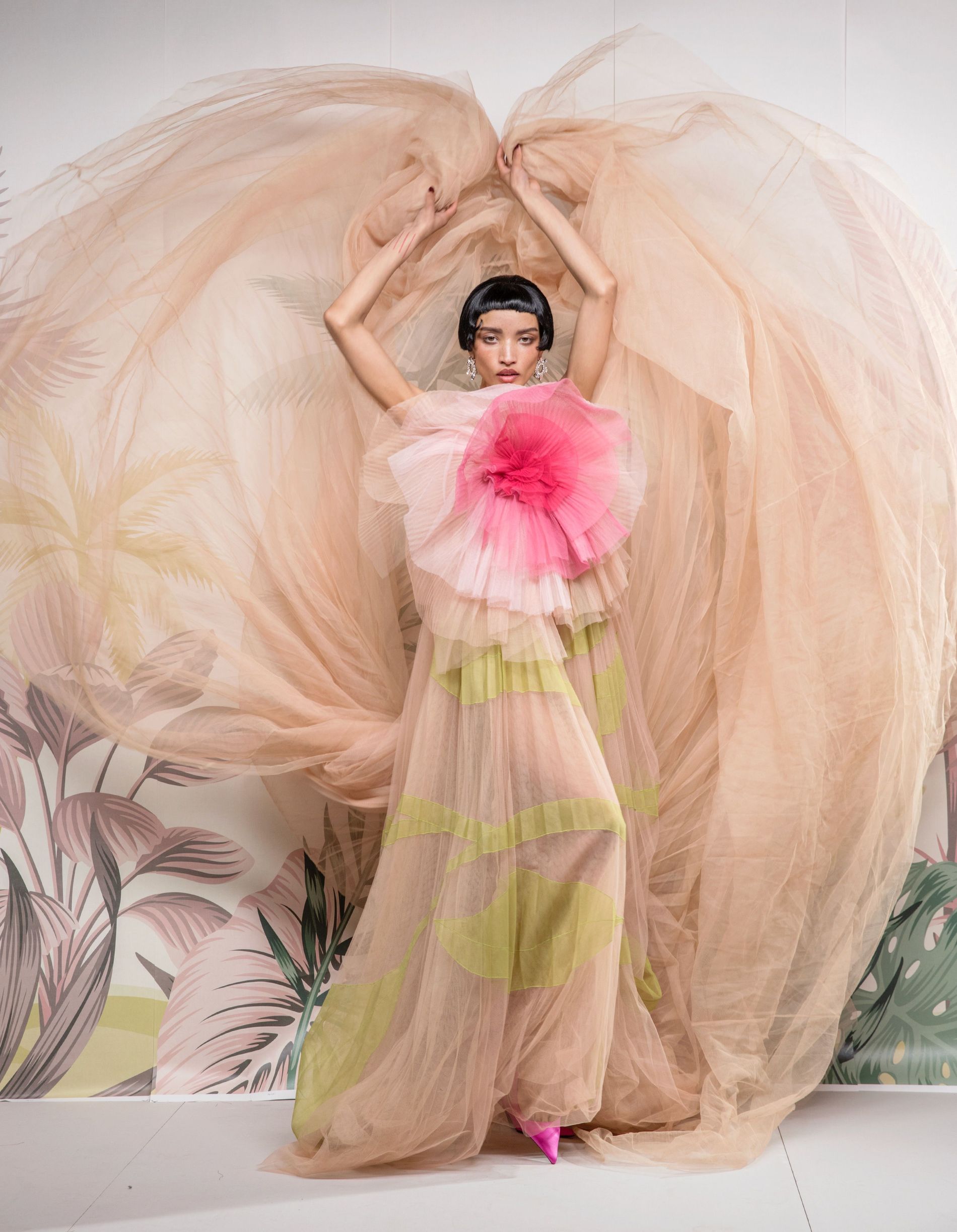 Dior Tulle maxi dress