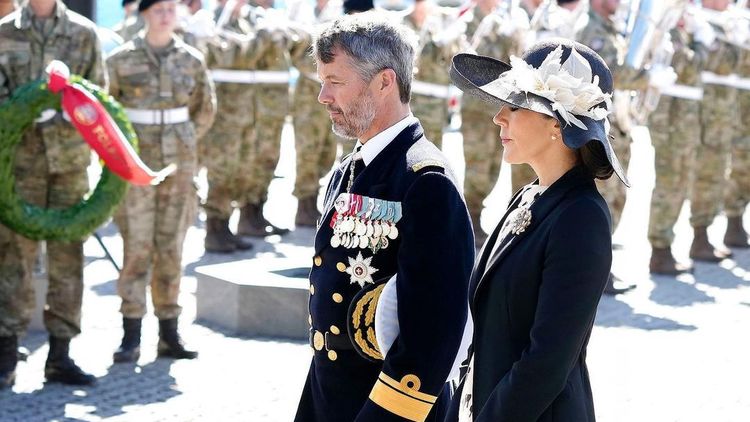Princess Mary Denmark Prada coat maxmara dress