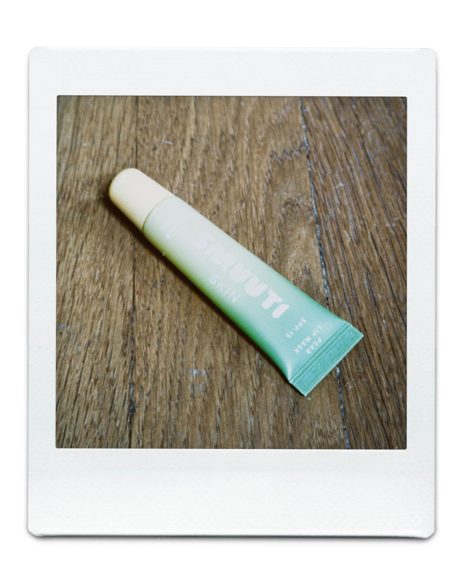 A yellow and green tube