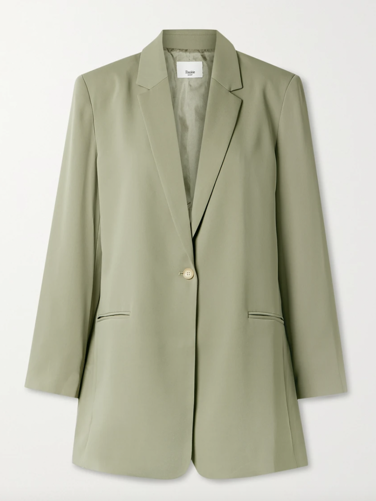 Frankie Shop Isla crepe blazer