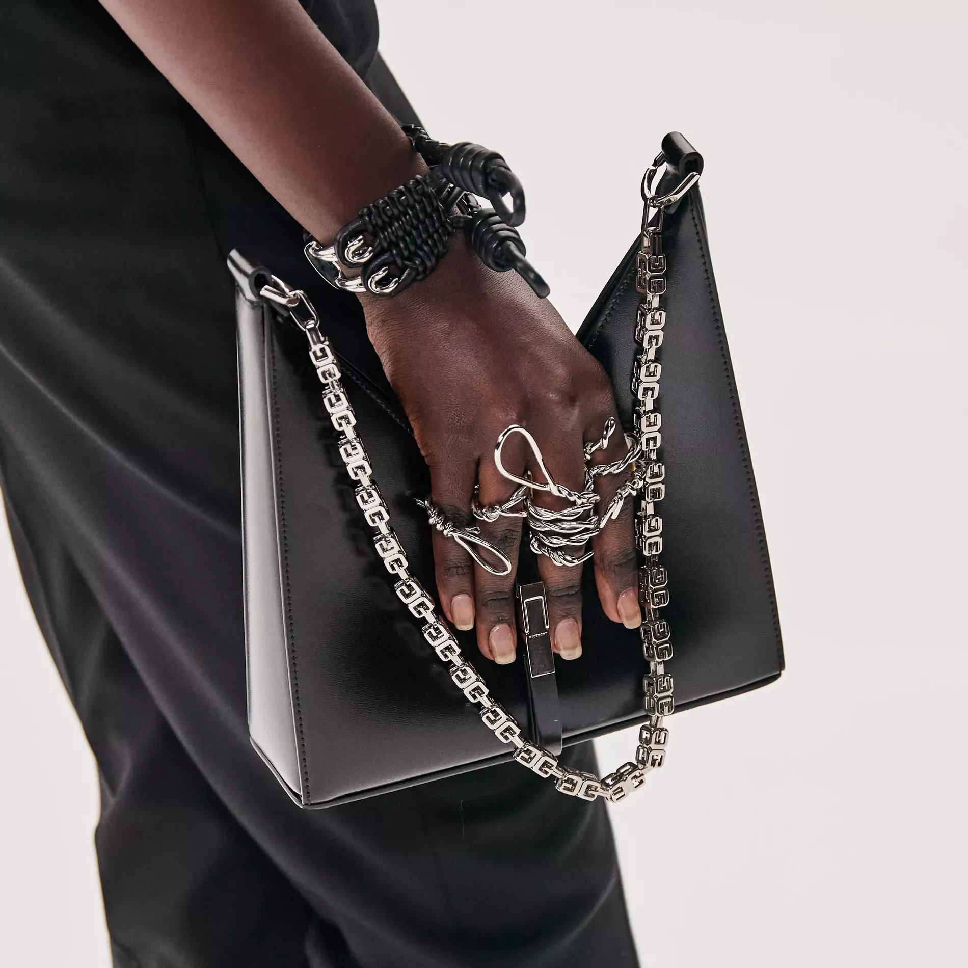 Givenchy logo chain bag
