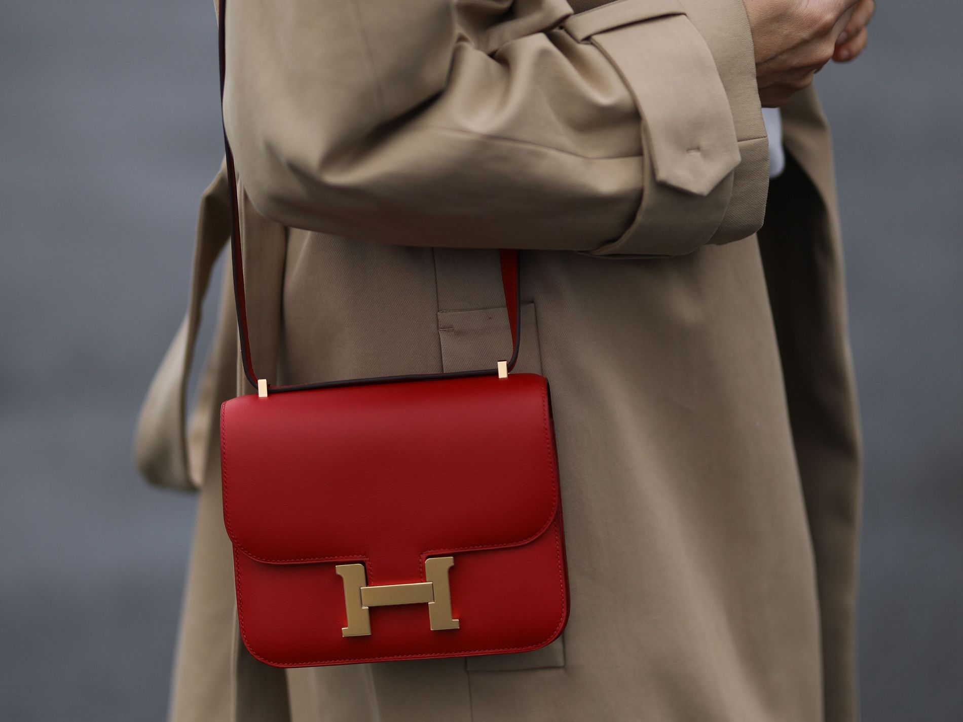 Hermes Red Bag