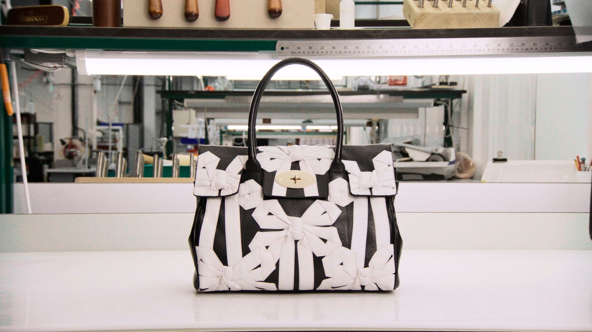 A crafty, covetable Mulberry collab made its surprise debut on the